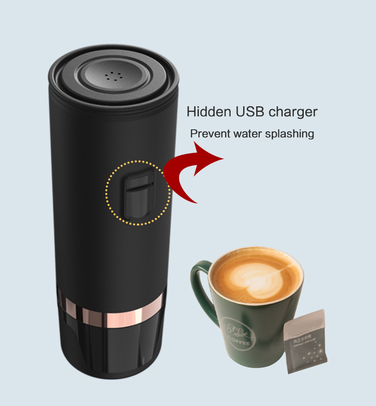 Portable Coffee Maker PCM03  heating by battery-CERA+| Portable Espresso Maker,Smart Warming Mug